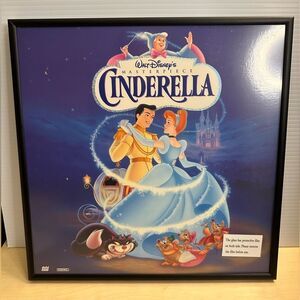 Cinderella Framed Laser Disc